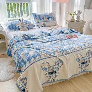 Holesale lorloral FT OFT lanlannel uustom rinenjuagado lehrow lanlanket Fo OME ame ececor - Product Image 4