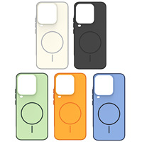Nouvelle coque de téléphone magnétique 2-en-1 antichoc et respectueuse de la peau avec contraste de couleurs pour IQOO 15 IQOO 15 Ultra – En stock
