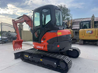 Mini-excavatrice Kubota U55-5 d'occasion du Japon, excavatrice de 4 à 5 tonnes, mini-pelle Kubota U35 U40 U55 d'occasion à vendre