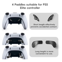 Boutons arrière en métal DATA FROG pour manette PS5 Edge Elite, palettes en métal pour PS5 Edge Elite, pièces de rechange pour Dualsense