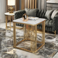 Offres Spéciales Tables d'appoint de luxe simples et modernes Table basse en verre convertible Table d'appoint de canapé pour salon meubles de maison
