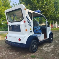 Vehículo Eléctrico de Alta Calidad, Mini Auto Eléctrico de Nueva Energía, Vehículo Eléctrico de Cuatro Ruedas para Comunidades y Patrullaje Escolar