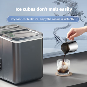 Máquina de Hielo Automática Portátil Eléctrica para el Hogar, Automóvil, Hotel y Uso en Exteriores - Product Image 3