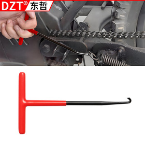 Crochet de dépose de ressort de moto Dzt 155 mm en acier au carbone revêtu de plastique pour outil de réparation de vélo - Product Image 4