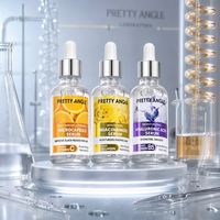 Sérum Visage Hydratant Anti-rides à l'Acide Hyaluronique et à la Vitamine C, Essence Éclaircissante Liquide Marque Privée Chundy