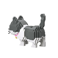 Usine de Shenzhen, jouets de construction miniatures de haute qualité, blocs de construction DIY, animaux de compagnie, chats, chiens, micro-blocs de construction, ensembles d'assemblage pour enfants