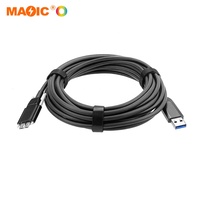 Câble USB3.0 AM à Micro B Gen2 AOC Fibre Optique Type C Câble de Données Disque Dur Câble de Données pour Disque Dur Externe