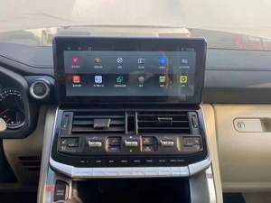 Écran IPS 12,3 pouces, Android 14, autoradio CarPlay, GPS, lecteur multimédia pour Toyota LC300 2022- avec boutons de climatisation d'origine - Product Image 1