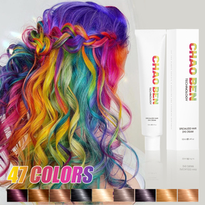 Set di crema <span class=keywords><strong>per</strong></span> <span class=keywords><strong>capelli</strong></span> permanente <span class=keywords><strong>senza</strong></span> <span class=keywords><strong>ammoniaca</strong></span> 47 colori <span class=keywords><strong>per</strong></span> salone di moda dalla fabbrica italiana diretta tinture <span class=keywords><strong>per</strong></span> <span class=keywords><strong>capelli</strong></span> Made in China - Product Image 1