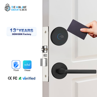 Cerradura Inteligente para Puerta con Tarjeta de Memoria, WiFi, SDK, Software Gratuito, M1 T57, Cerradura con Tarjeta Dividida, Cerradura para Puerta de Hotel con Huella Dactilar y Tarjeta de Memoria en la Nube