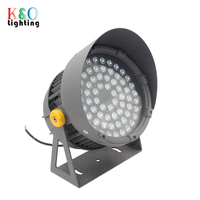 Projecteur extérieur rond LED, prix 150W, IP65, DMX, projecteur LED RGB