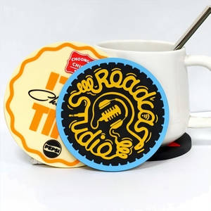 Factory Custom 3D Logo Non-Slip PVC <strong>Table</strong> <strong>Coasters</strong> Soft Rubber Silicone Promotional Cup Mat Personalized Drink <strong>Coaster</strong> - Product Image 5