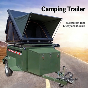 Remolques de Campamento Todoterreno de Alta Calidad en Venta, Mini Remolque de Campamento Duradero para Campamentos Económicos y Viajes Económicos - Product Image 5