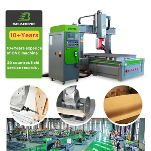 5 axis cnc router machine 3d scanner 3d engraving machinery used in large equipment