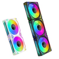 Kipas RGB Gaming Desain OEM Pabrik Gaya Baru 2024 120mm untuk Casing PC ATX & Pendingin Menara Komputer Warna-warni Pendingin CPU Kipas ARGB