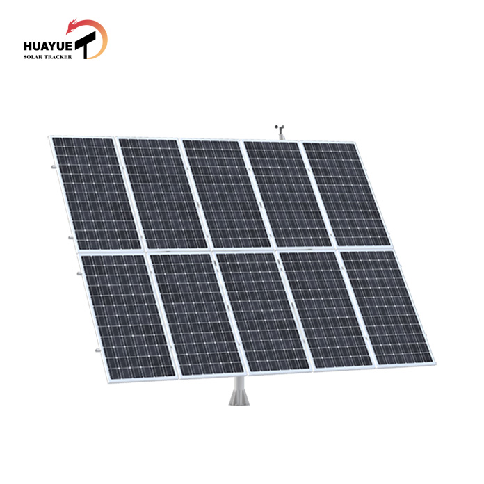 Tracking Solar 5kw 6kw HYS-10PV-144-LSD High Cost Performance Solar Tracker Controller 2 Axis Tracker Solar Tracking Dual Axis Solar Tracker