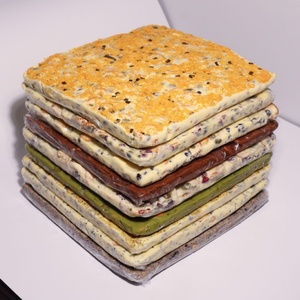 Bonbons de nougat doux OEM personnalisables |   Nougats au chocolat en gros, en vrac |   Cadeaux de fête sucrés de qualité supérieure à vendre - Product Image 5