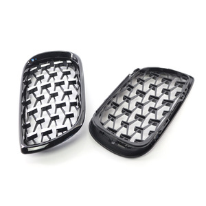 กระจังหน้ารถ BMW E46 ทำจากพลาสติก ABS แบบ Meteor Semi Electroplated สำหรับปี 2002 2005 ซีรีส์ 3 สำหรับการปรับปรุงและอัพเกรด - Product Image 4