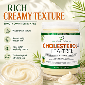 Masque capillaire adoucissant et revitalisant en profondeur à l'huile d'arbre à thé pour cheveux naturels – Approvisionnement en gros - Product Image 3