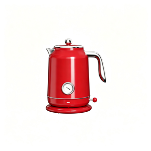 Bollitore Elettrico 1.7L Stile Retrò per Uso in Cucina 360° °   Base Girevole per Bollitore Rapido, Certificato CE e CB, Spegnimento Automatico - Product Image 5