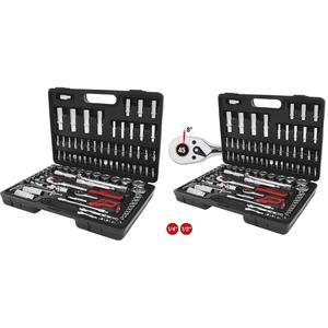 1/4"+1/2" CHROMEplus socket set, 96-piece (92291223846458) - Product Image 1