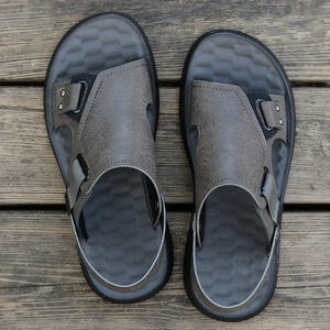 Sandalias de Verano 2026 de Talla Extra Grande para Hombre, de Doble Uso, Transpirables, Casuales, de Cuero Suave, con Suela Blanda, para Playa y Exteriores, Dropshipping - Product Image 3