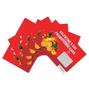 Impresión Digital al por Mayor a Precio Económico, Tarjetas de Rascar Personalizadas para Festivales, Impresión de Lotería - Product Image 6