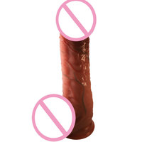 Netphi Adult Realistic Riesiger weicher flüssiger Silikon dildo mit starkem Saugnapf für Frauen und Paare