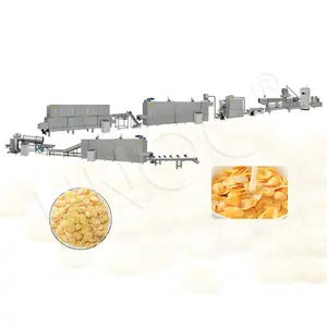 HNOC Industrial Breakfast Müsli Corn Flake machen Maschine Doppels ch necken Müsli Ring Extruder für Preis Indien