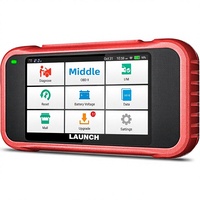 Escáner de Diagnóstico OBD2 CRP129E V2.0 Elite, Pantalla de 5 Pulgadas, Android 8.1, Rojo/Negro, Compatible con FCA AutoAuth, ABS, SRS, Motor