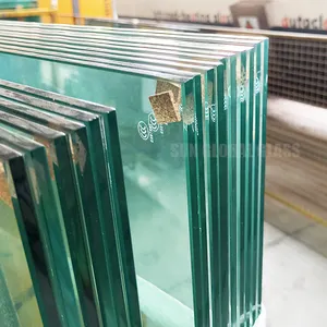 Customized 6mm 8mm 10mm 12mm Tempered Laminated Building Industrial Glass