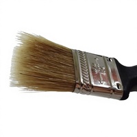 Pinceau de peinture triangulaire de qualité industrielle pour radiateur à cadre, manche long, poils de sanglier doux, option OEM pour le bricolage domestique
