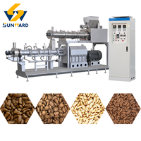 Machine automatique de fabrication d'aliments pour animaux de compagnie, extrudeuse d'aliments pour poissons, extrudeuse d'aliments pour chats, extrudeuse d'aliments pour chiens, extrudeuse de granulés d'aliments flottants pour poissons