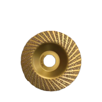 Tacar haute dureté 125mm spirale rectifieuse bol tasse disque personnalisable OEM brasé sous vide diamant poli marbre granit