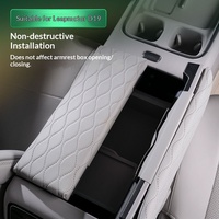 Rehausseur de console centrale en cuir Zero Run C16/C10/d19/B10/B01 – Accessoires de modification intérieure de voiture