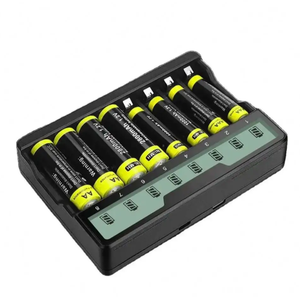 <span class=keywords><strong>Chargeur</strong></span> de <span class=keywords><strong>batterie</strong></span> 2025 8 baies AA AAA USB charge haute vitesse fente indépendante Ni-MH Ni-CD Batteries rechargeables <span class=keywords><strong>batterie</strong></span> externe en plastique - Product Image 6
