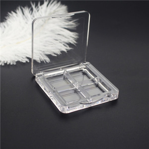 En stock, directo de fabricante, estuche de acrílico cuadrado transparente rosa de 4 colores para sombras de <span class=keywords><strong>ojos</strong></span>, tipo bandeja DIY para animales, de repuesto. - Product Image 2