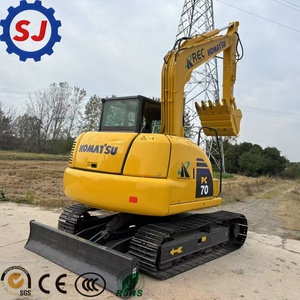 <b>Used</b> Komatsu PC70-8 Excavator | 7 Ton Crawler Hydraulic Excavator | Japan Original Construction <b>Machine</b> For Sale - Product Image 6