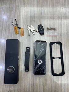 חכם רים מנעול app WIFI invisible IP65 עמיד למים חיצוני טביעות אצבע מתכת שער נעילת מקשי כרטיס דלת מנעול - Product Image 6