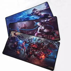 Factory Direct Gaming Mouse Mat Xl Anime Rubber Custom Mouse Pads with Printed Logo