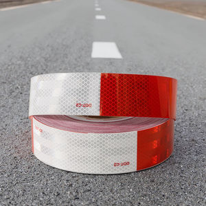 Nastro Riflettente ECE per Veicoli, Rotolo di Nastro Riflettente di Grado Diamante Prismatico Autoadesivo per Sicurezza, 2 Pollici x 150 Piedi - Product Image 5