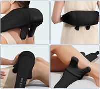 Masseur électrique Shiatsu chauffant Eveekon pour le cou et le dos, masseur de cou 4D à pétrissage, masseur de cou manuel à pétrissage