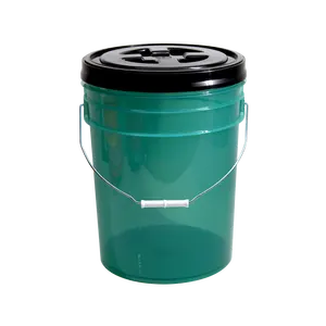 25升桶洗奶油桶垃圾桶开盖桶，工厂批发25L新空饮料桶