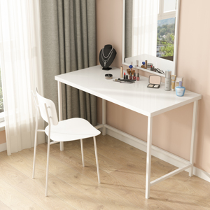 Juego de Muebles <span class=keywords><strong>para</strong></span> Dormitorio TOPOHUT Serie D, Estructura Duradera de Acero y Madera Totalmente Blanca, Mobiliario Completo <span class=keywords><strong>para</strong></span> Apartamentos, Viviendas Masivas y Campamentos <span class=keywords><strong>para</strong></span> Personal - Product Image 5