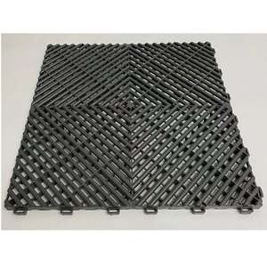 Self-draining Design,Durable Copolymer <b>Plastic</b> Interlocking Modular Garage <b>Flooring</b> Tile - Product Image 3