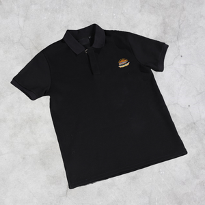 Camiseta Deportiva de Lujo para Hombre, Lisa, con Logotipo Personalizado Serigrafiado, Mezcla de Poliéster/Algodón, Negra, Talla Grande, Informal - Product Image 3