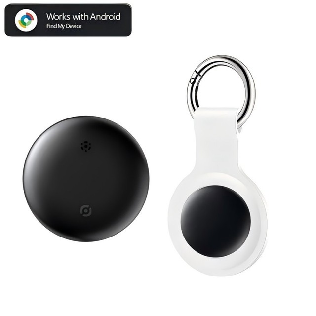 Smart GPS Pet Keychain Key Wallet Finder Tag Locator Google Find My Device Android Air Tags Tracker for Wireless 5.2 30M Range