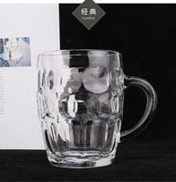 Nouvelle Tasse à Thé Transparente Style 2021 Prix Usine Verre à Jus Brillant Tasse à Bière en Cristal Tasse à Thé Rouge