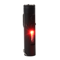 Lampe torche d'urgence mini 500LM UV étanche rechargeable avec clip magnétique et allume-cigare pour camping en extérieur