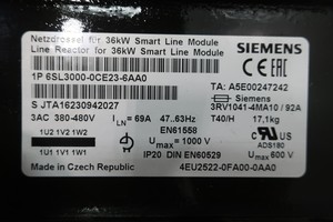 6SL3000-0CE23-6AA0 ซีรีส์ซินามิกส์ 380-480v-ac 3ph ไลน์รีแอกเตอร์ PLC - Product Image 1